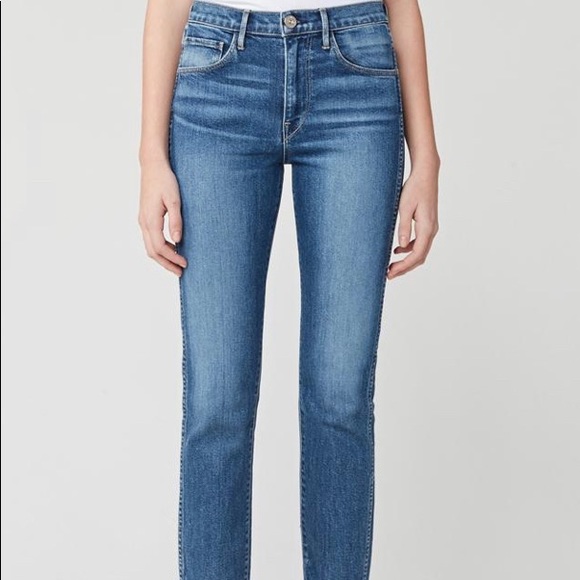 3X1 Jeans W3 Straight Crop Ace Sz. 26 - Picture 3 of 15